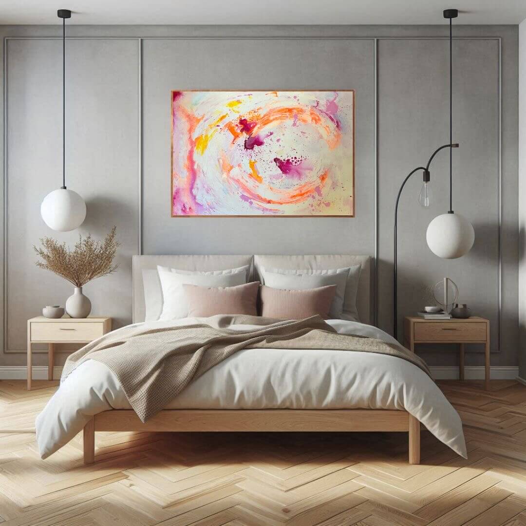 Abstract Art "ENERGY 2" - 70x100cm