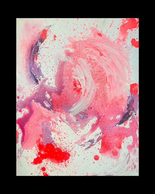 Abstract Art Painting "ACTIVATION" - 40x50cm